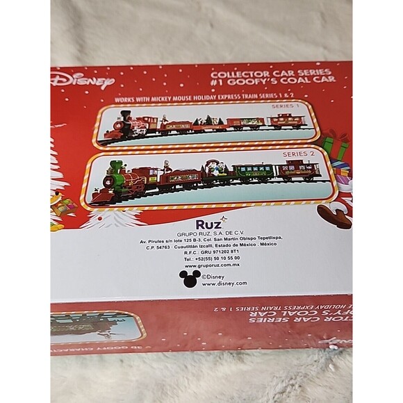 Disney Train Goofy Coal Car #1 Mickey Holiday Express NO TRACK 3D in Box Toy‎ - Picture 13 of 15